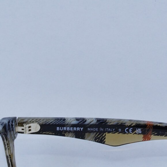 🕶️ New Burberry BE2425D 4146 Eyeglasses - Check Sand Frame - Picture 5 of 10